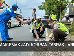 Video: Emak-emak Jadi Korban Tabrak Lari