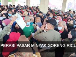 Video: Operasi Pasar Minyak Goreng di Ponorogo Ricuh