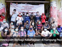 Video:  jatimnow.com Berbagi Kebahagiaan di Kampung Pecinan Tambak Bayan