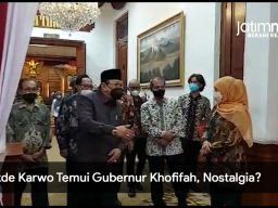 Video: Pakde Karwo Temui Gubernur Khofifah, Nostalgia?