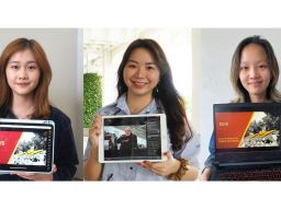 Tiga Mahasiswi Cantik UK Petra Raih Beasiswa Kuliah di Luar Negeri