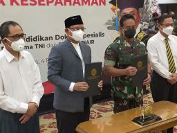 TNI Teken Kerjasama dengan Unair untuk Program Pendidikan Dokter Spesialis
