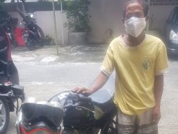 Tukang Becak Curi Motor, Ditangkap Polsek Kenjeran