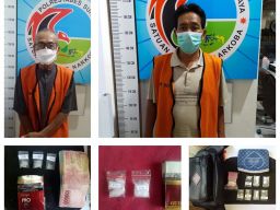 2 Bandar Narkoba Lanjut Usia Diringkus Polrestabes Surabaya