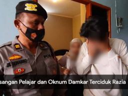 Video: Pasangan Pelajar dan Oknum Damkar Terciduk Razia Jelang Ramadhan