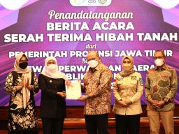 Pemprov Jatim Hibahkan Tanah Senilai Rp 2 Miliar untuk Bangun Gedung DPD RI