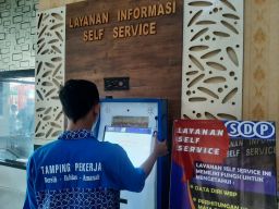 Melalui Anjungan Mandiri, WBP Lapas Sidoarjo Kini Bisa Tahu Kapan Bebas