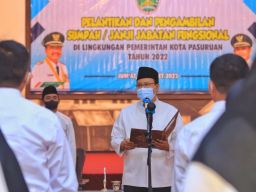 Gus Ipul Minta ASN Pemkot Pasuruan Tingkatkan Kualitas dan Profesonalitas