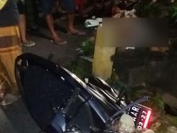 Kakak Adik di Surabaya Terluka Akibat Dijambret, Handphone Raib, Motor Ringsek
