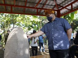 Peringati Hari Jadi Kabupaten Kediri, Mas Dhito Napak Tilas di Desa Siman