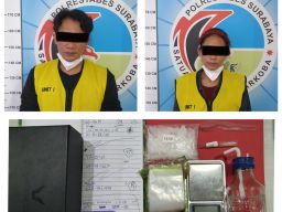 Kompak Edarkan Sabu, Pasutri Asal Sidoarjo Ditangkap Usai Ambil Paketan