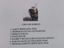 Ini Kronologi Hilangnya Pendaki di Gunung Arjuno saat Turun ke Pos Tambaksari