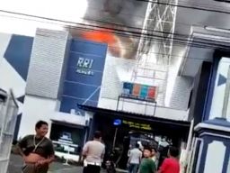 Kantor RRI di Jember Dikabarkan Terbakar