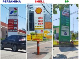 Harga Minyak Dunia Melonjak, SPBU di Surabaya Lakukan Penyesuaian