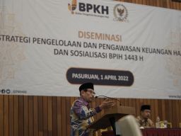 Sinyal Baik Pelaksanaan Ibadah Haji, BPKH Sosialisasi di Pasuruan