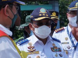 Dirjen Perhubungan Darat Cek Progres Perbaikan Jembatan Ngaglik