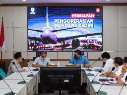 Mas Dhito Dorong PDAM Pasok Air Bersih Bandara Kediri Tahun Depan