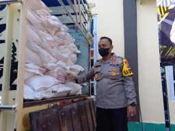 Penyelundupan Pupuk 17 Ton Berhasil Digagalkan Polres Sampang