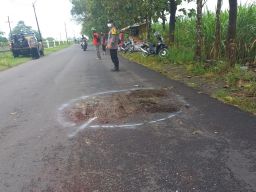 Kecelakaan Beruntun 4 Motor di Jombang, 1 Pengendara Tewas