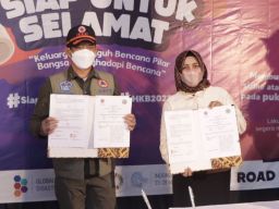 Hari Kesiapsiagaan Bencana 2022, Unitomo Teken Nota Kesepahaman dengan BNPB