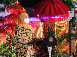 Perayaan Dharma Santi Saka 1944, Khofifah: Jaga Alam dan Kelestariannya