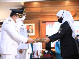 Hari Otda ke-26, Khofifah Dorong ASN Inovatif Wujudkan Indonesia Emas 2045