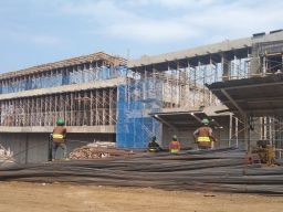 Progres Pembangunan Pasar Induk Kota Batu Lampaui Target