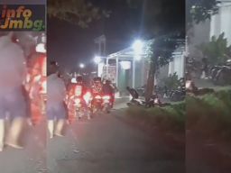 Viral, Perusakan Motor Diduga Dilakukan Gerombolan Geng Motor di Jombang