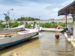 Terdampak Banjir Rob, Warga Pesisir Lamongan Mulai Keluhkan Ini