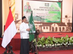 Buka Konfercab, Gus Ipul Ajak Muslimat Sinergi Bangun Kota Pasuruan