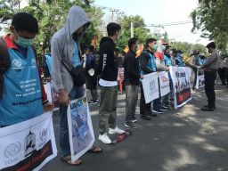 Gelar Longmarch, Imigran Afghanistan: Tolong Bantu Kami Pindah ke Negara Ketiga