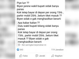 Tiket Air Panas Padusan Pacet Tetap Mahal, Netizen Sambat