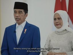 Berlebaran di Yogyakarta, Jokowi: Selamat Idul Fitri 1443 Hijriah