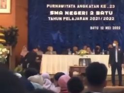 Siuuu...! Viral Pelajar di Kota Batu Berselebrasi Khas Cristiano Ronaldo