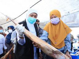 Nilai Tukar Nelayan di Jatim Naik, Khofifah Apresiasi Pelaku Usaha Perikanan