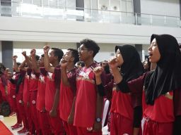 Atlet Kabupaten Kediri Diberangkatkan ke Porprov VII Jatim, Ini Pesan Mas Dhito