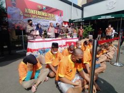 Terjaring Operasi Pekat, 106 Orang di Lamongan Lanjutkan Hidup di Hotel Prodeo