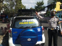 Buru Pelanggar Lalu Lintas di Kota Batu, Polisi Kerahkan Mobil Incar
