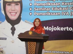 Pemkot Mojokerto Launching Posbindu, Ning Ita: Harapannya ASN Sehat