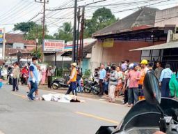 Gagal Menyalip Bus, Pemotor Wanita Tewas di Pakisaji Malang