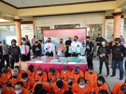 132 Tersangka Kejahatan di Banyuwangi Terjaring Operasi Pekat