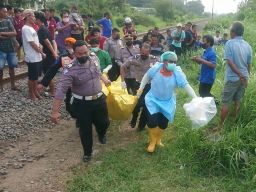 Tersambar Kereta Api di Perlintasan Tanpa Palang Pintu, Warga Tulungagung Tewas