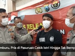 Cemburu, Pria di Pasuruan Cekik Istri Hingga Tewas
