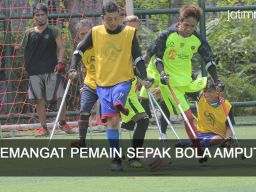 Video: Semangat Pemain Sepak Bola Amputasi di Surabaya