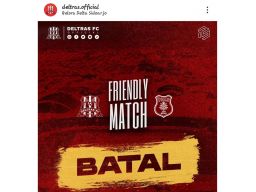 Polisi Tak Terbitkan Izin, Laga Uji Coba Deltras Lawan PSMS Medan Batal Digelar