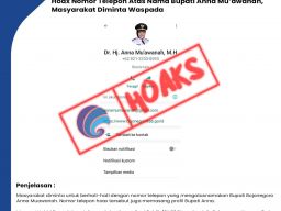 Waspada! WhatsApp Palsu Bupati Bojonegoro Bergentayangan