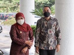 Potret Keharmonisan Gubernur Jawa Timur dan Wali Kota Surabaya