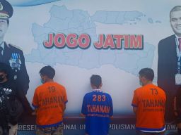 Komplotan Curanmor Lintas Kota Dibongkar Polda Jatim, 152 Motor Disita