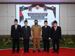 Lantik Dewas dan Direksi, Mas Dhito: Jangan Ambil Uang BUMD untuk Pribadi!