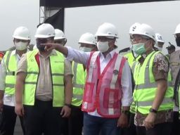 Bangganya Menhub Budi Karya Sumadi saat Tinjau Pembangunan Bandara Dhoho Kediri